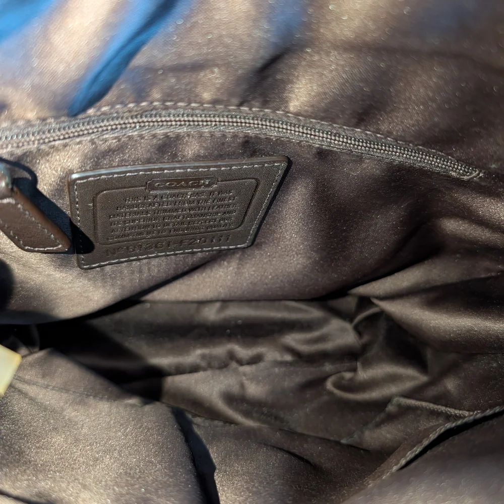 Coach Signature Ashley Crossbody Satchel and Matching Wristlet